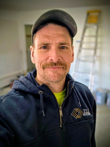 Team member at job site