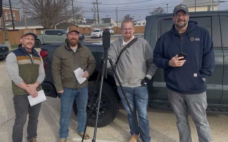 ZLD construction team on site