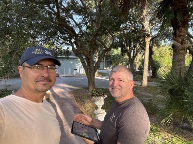 Team at project site